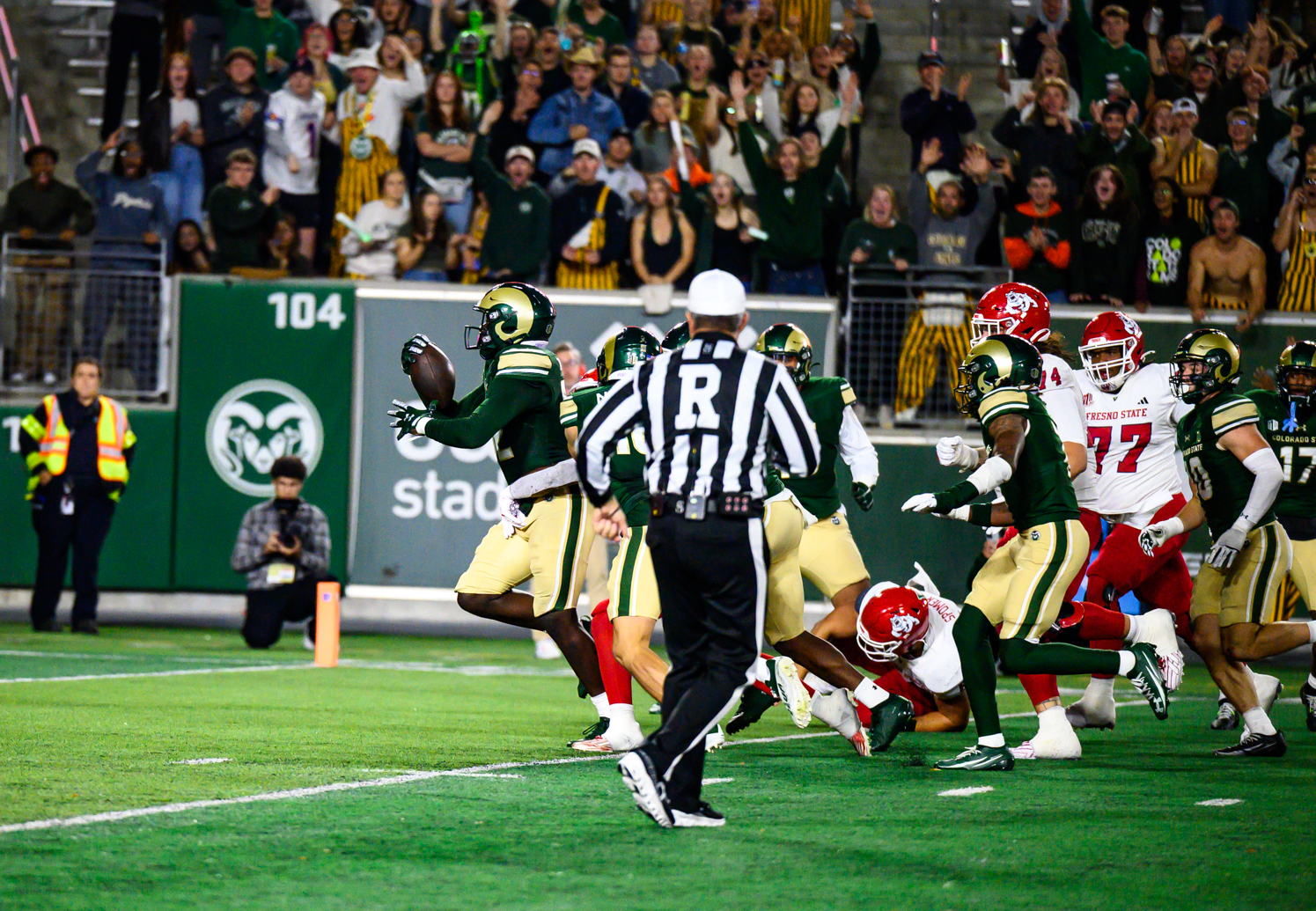 Gallery: CSU football launches their comeback against Fresno State