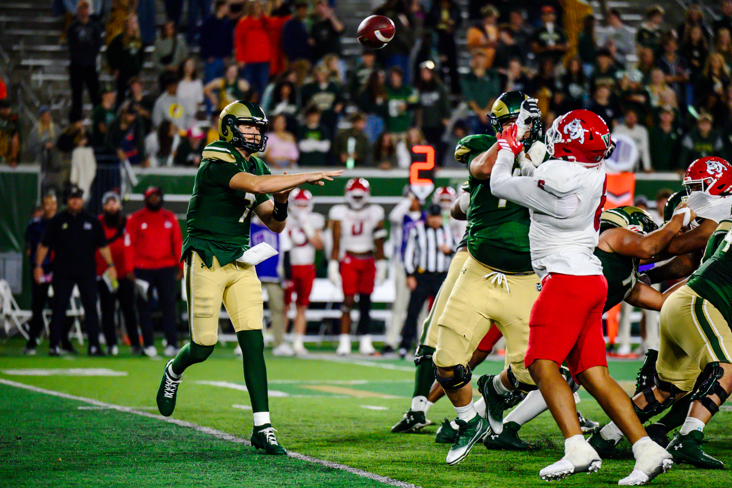 Gallery: CSU football launches their comeback against Fresno State