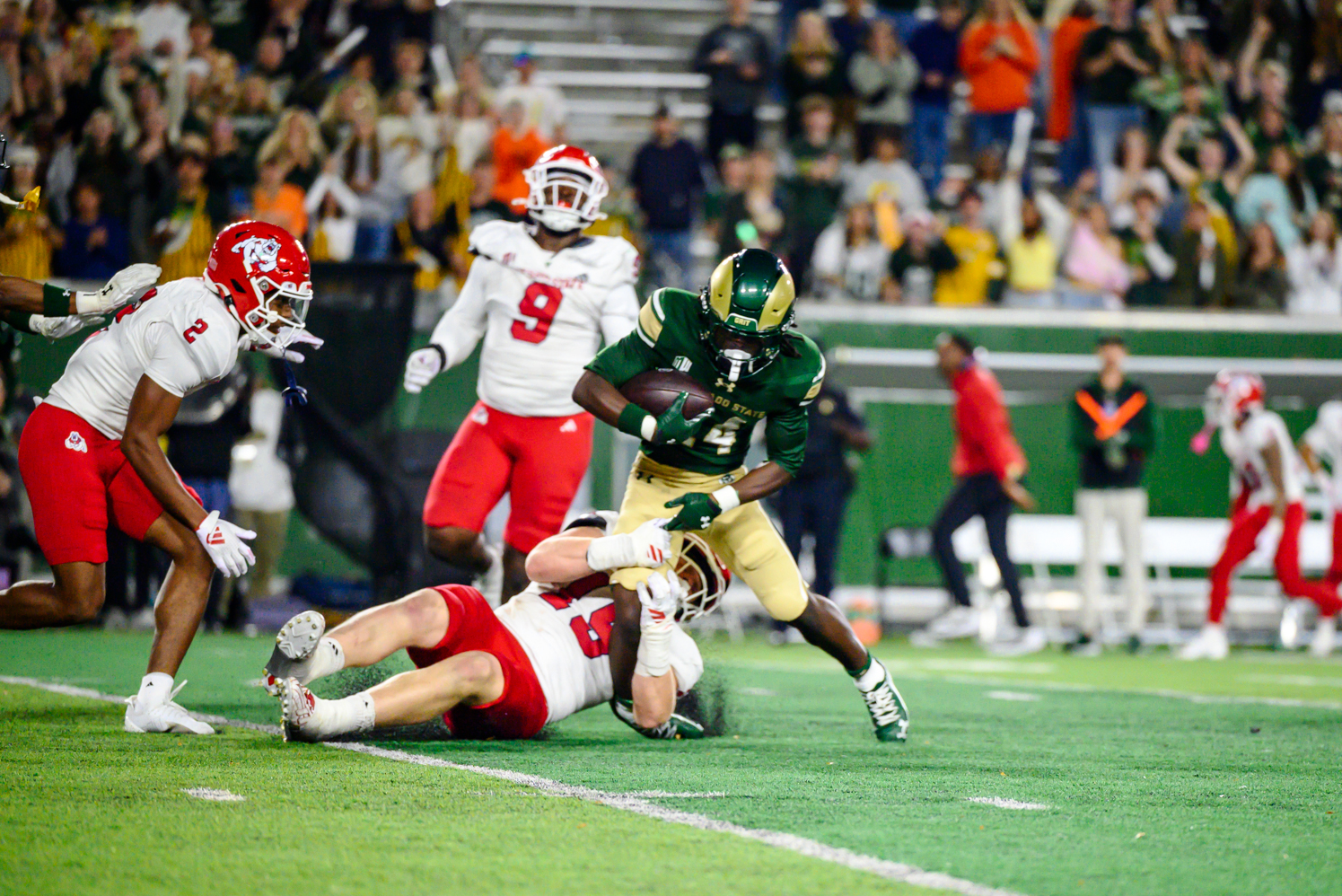 Gallery: CSU football launches their comeback against Fresno State