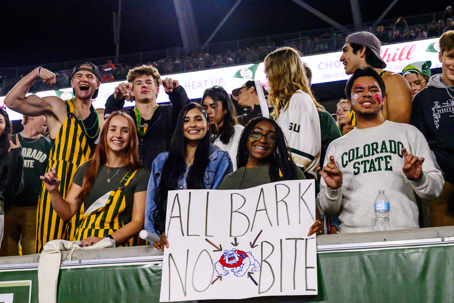 Gallery: CSU football launches their comeback against Fresno State