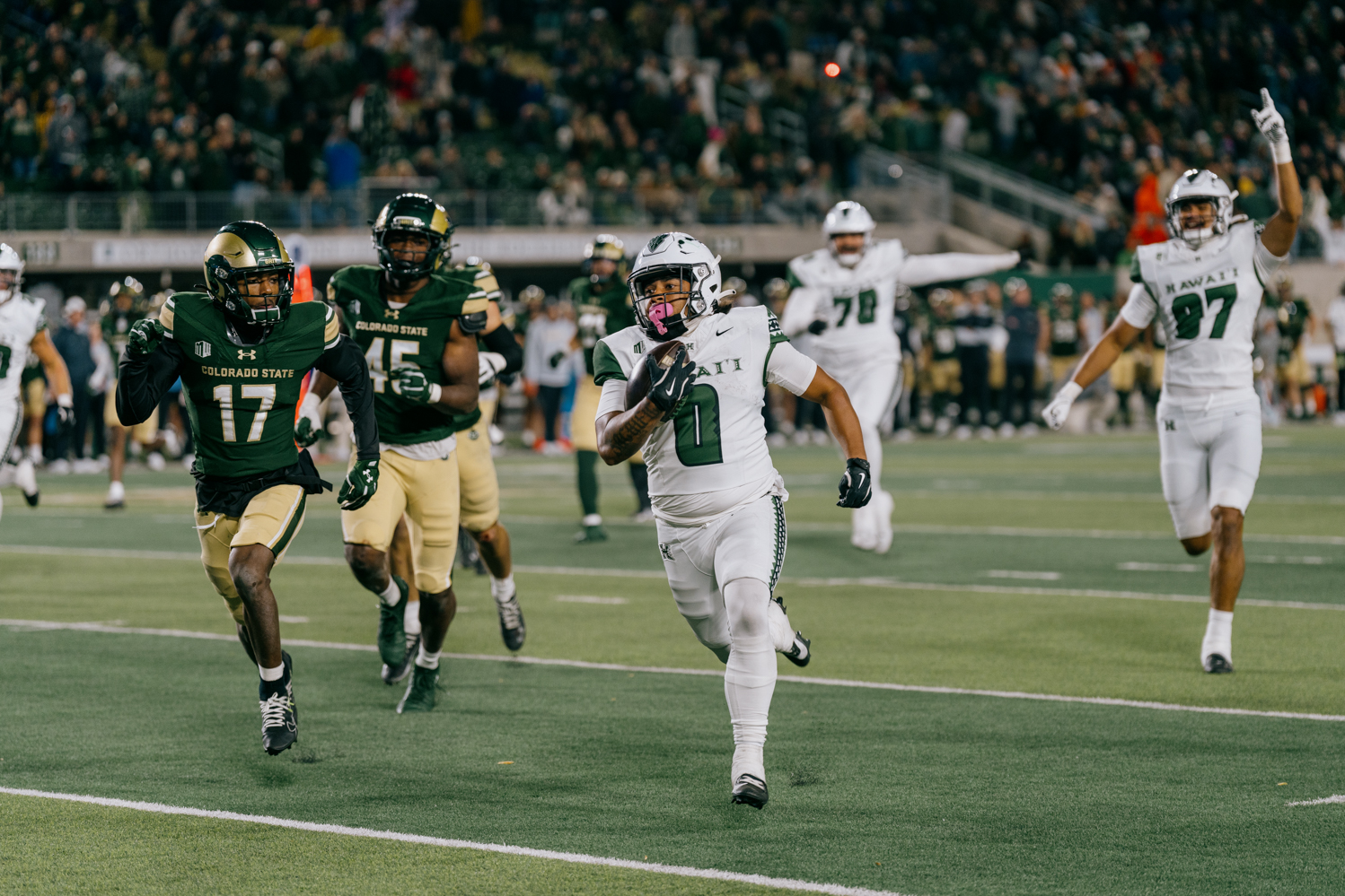 Gallery: CSU football ends Homecoming with loss against University of Hawaii