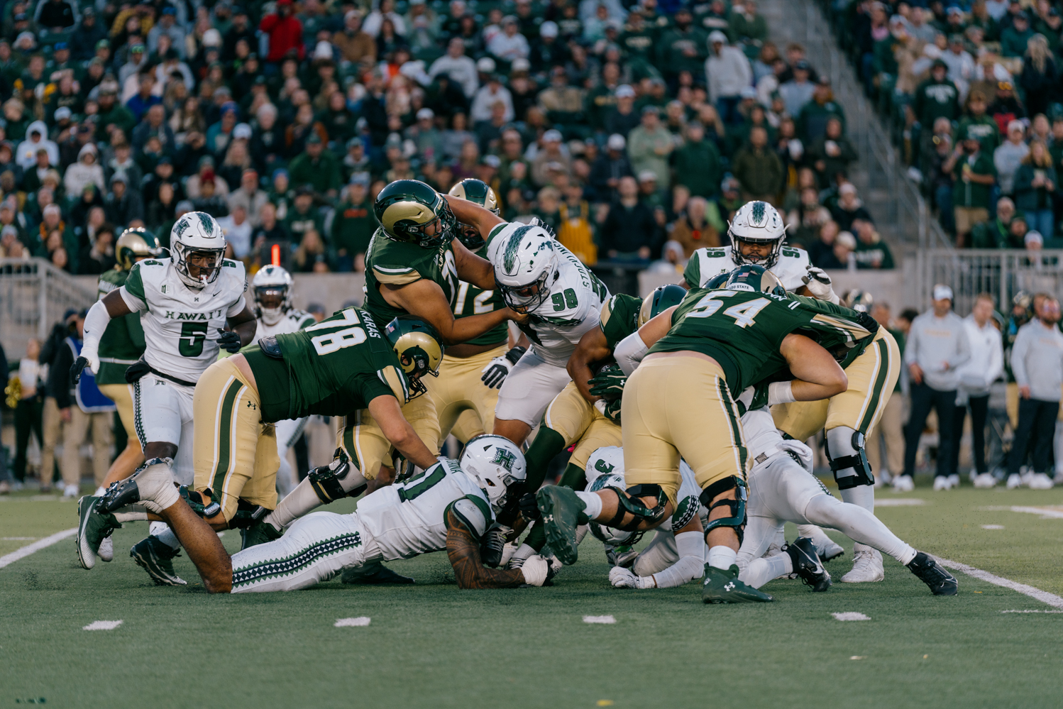 Gallery: CSU football ends Homecoming with loss against University of Hawaii
