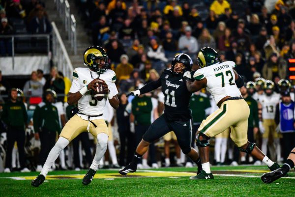 Navigation to Story: Gallery: CSU football surrenders Bronze Boot to University of Wyoming