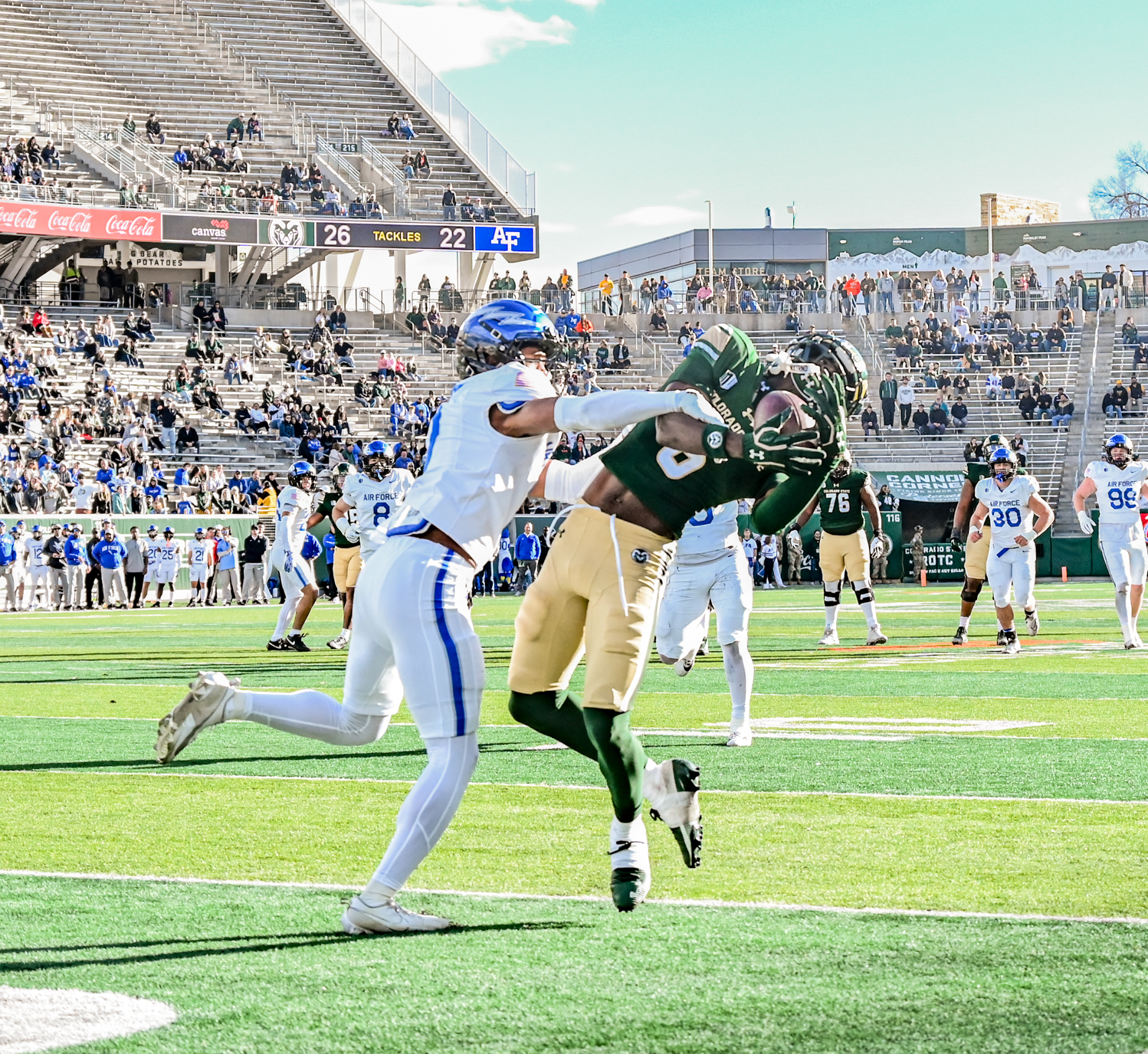 Gallery: CSU football puts up one last fight against Air Force Academy