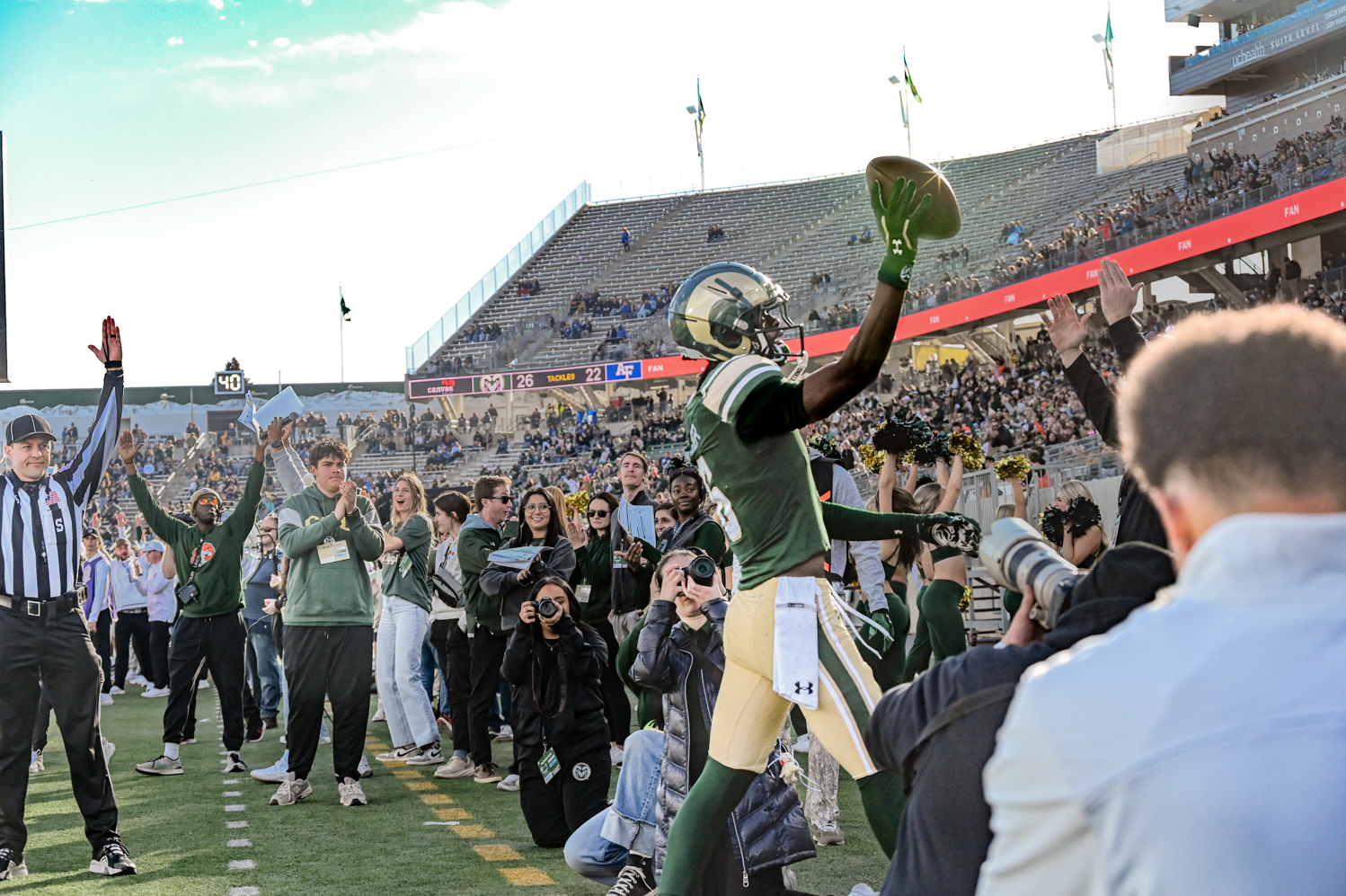Gallery: CSU football puts up one last fight against Air Force Academy