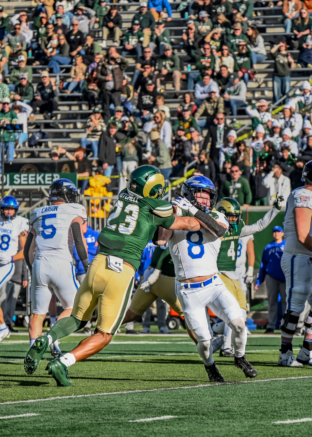 Gallery: CSU football puts up one last fight against Air Force Academy