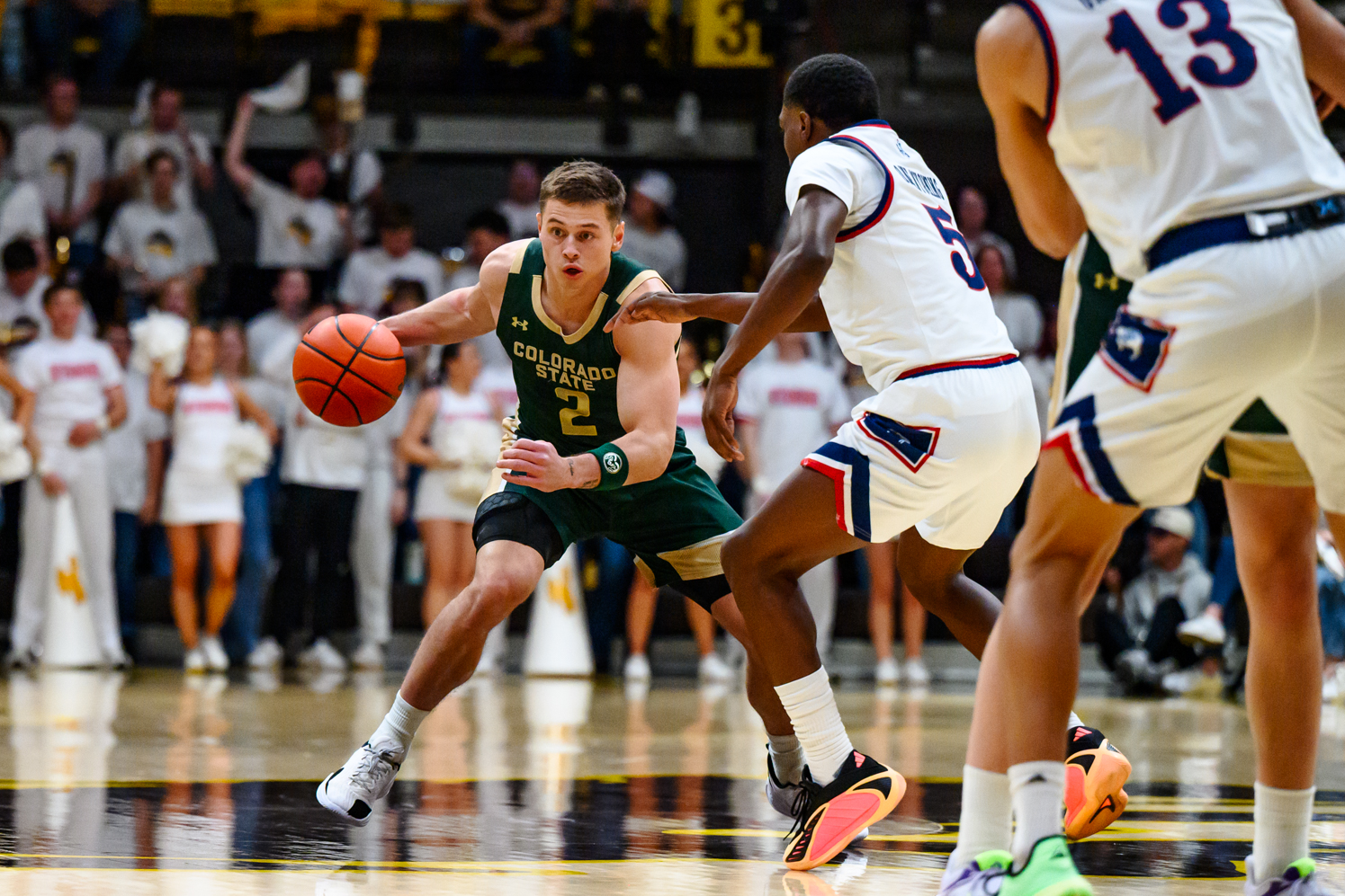 Gallery: CSU men's basketball leaves Bronze Boot with University of Wyoming