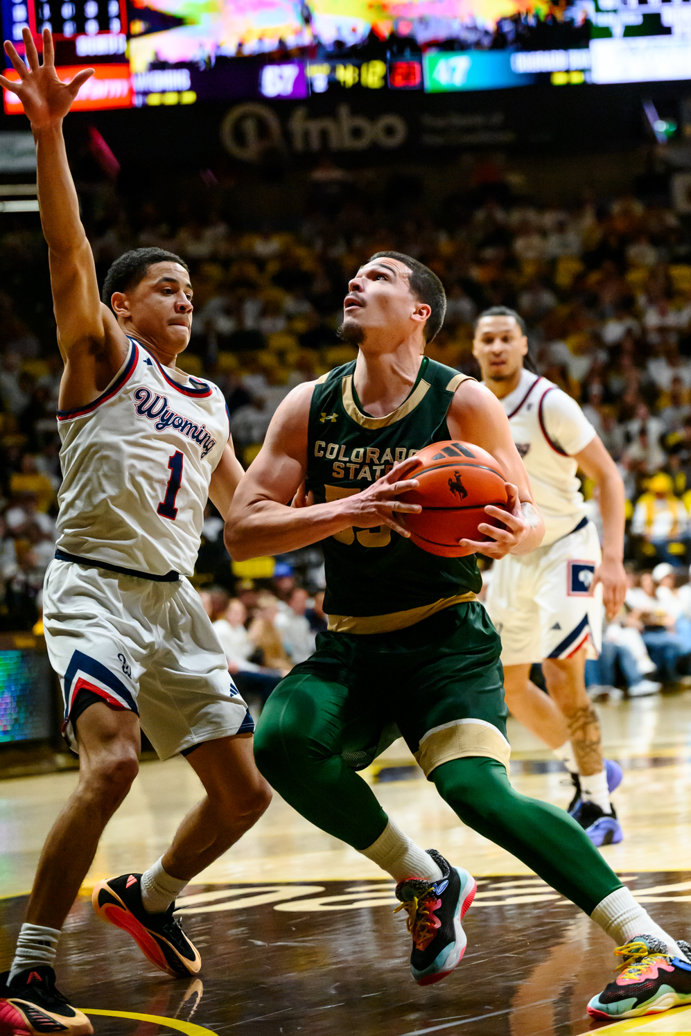 Gallery: CSU men's basketball leaves Bronze Boot with University of Wyoming