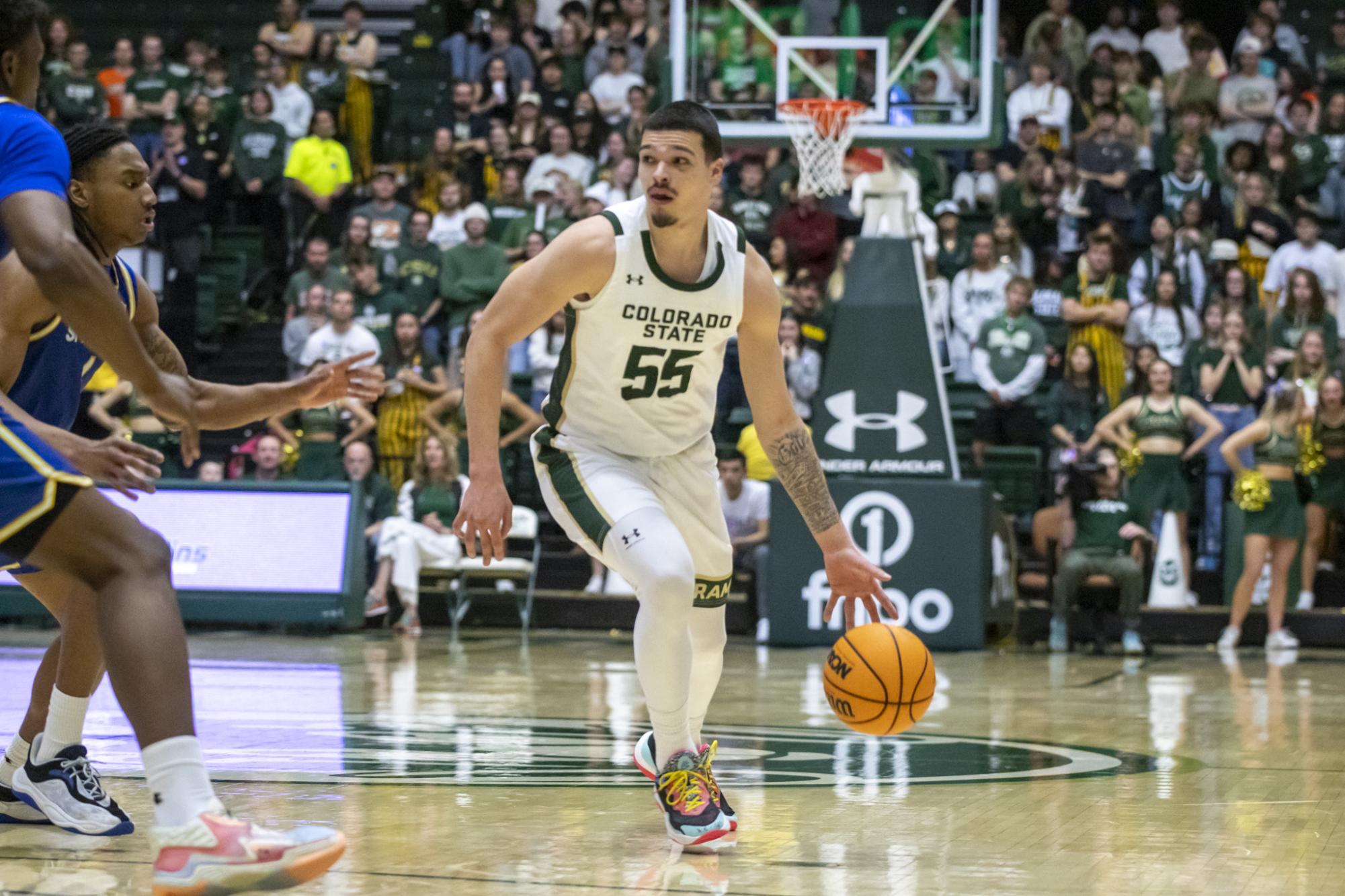 Gallery: CSU men's, women's basketball dominates in Moby Arena