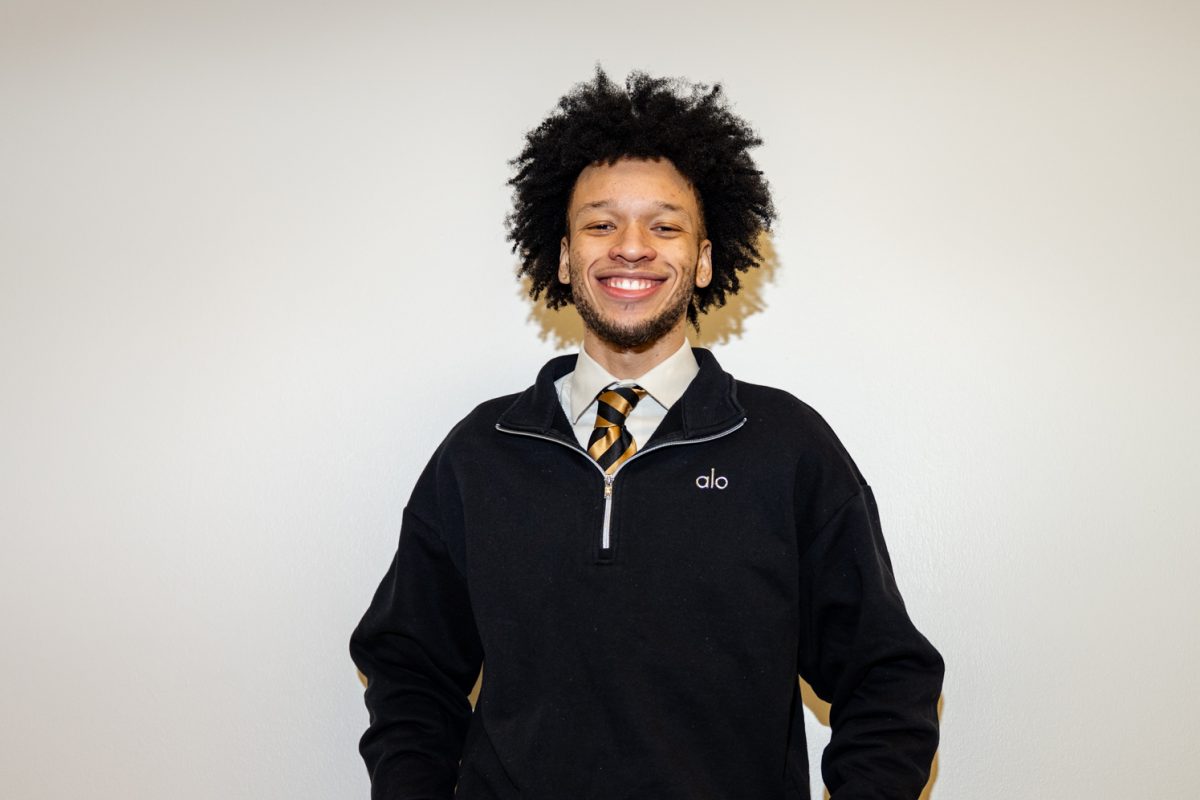 Associate Students of Colorado State University presidential candidate Jakye Nunley poses for a portrait Feb. 18.