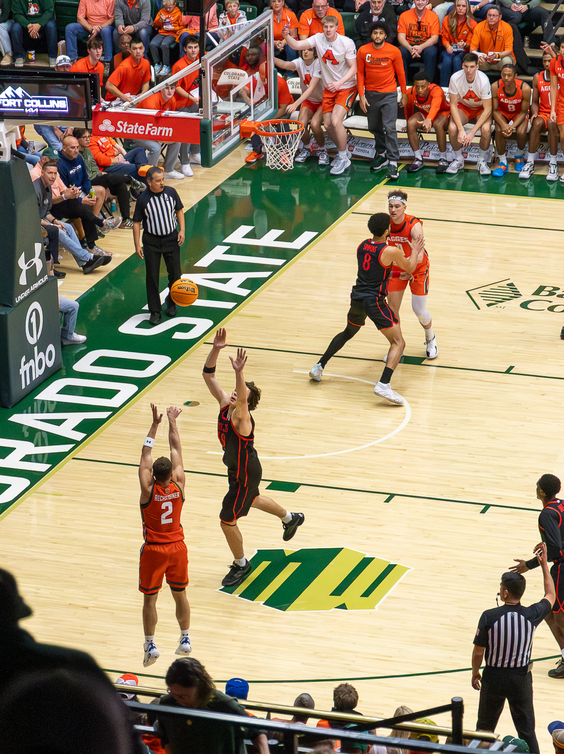 Gallery: CSU men's basketball hits stride against SDSU