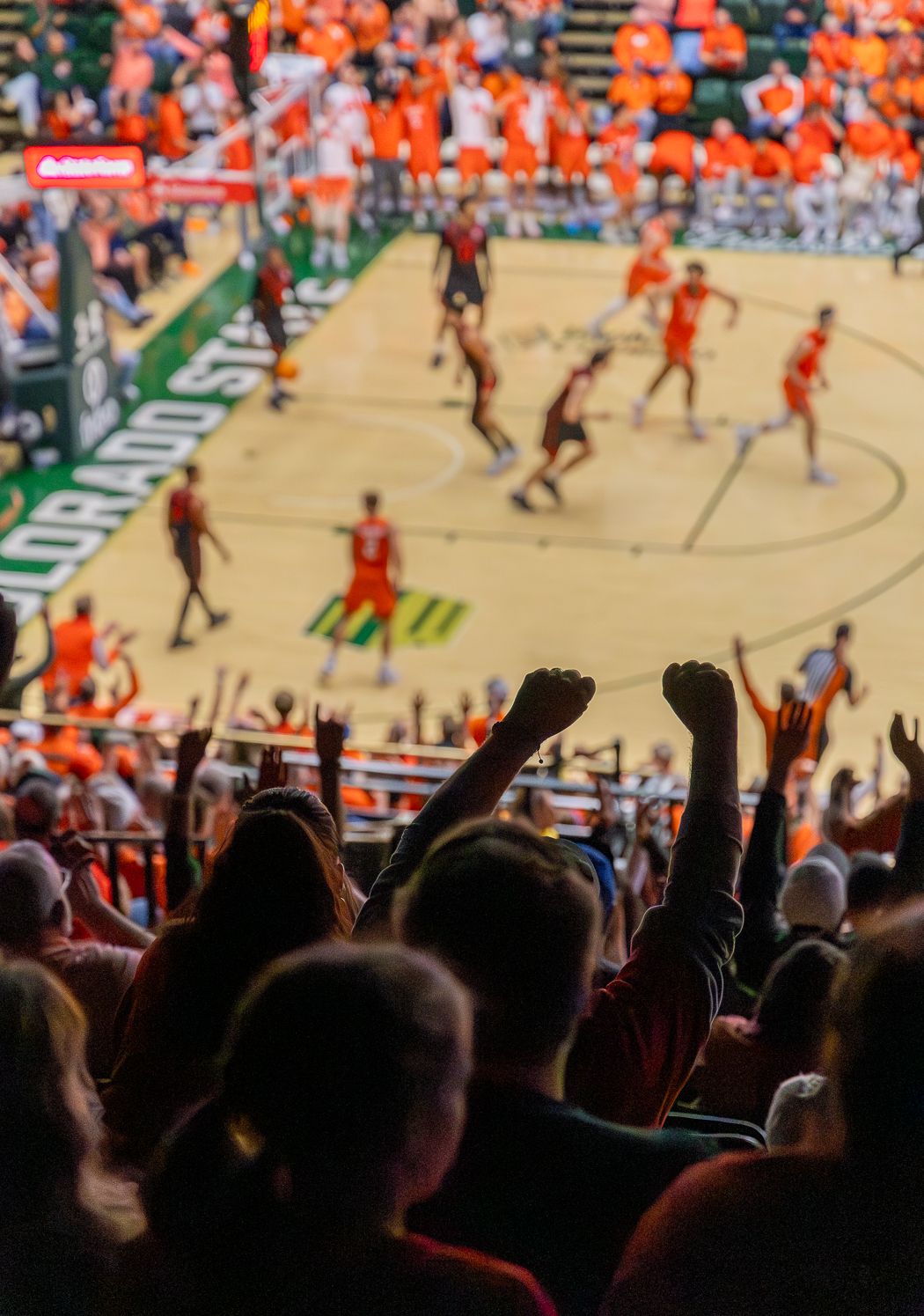 Gallery: CSU men's basketball hits stride against SDSU