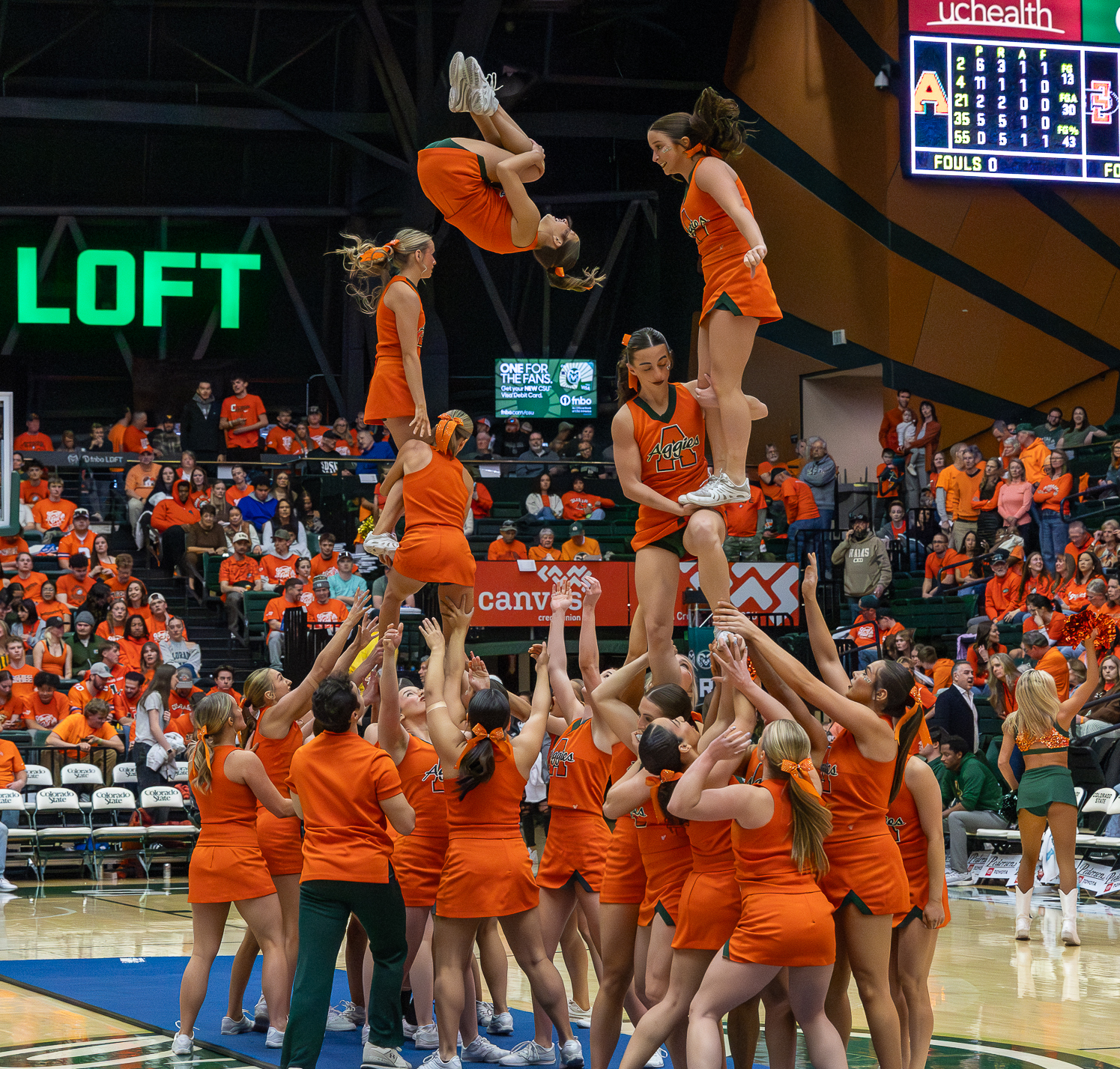 Gallery: CSU men's basketball hits stride against SDSU