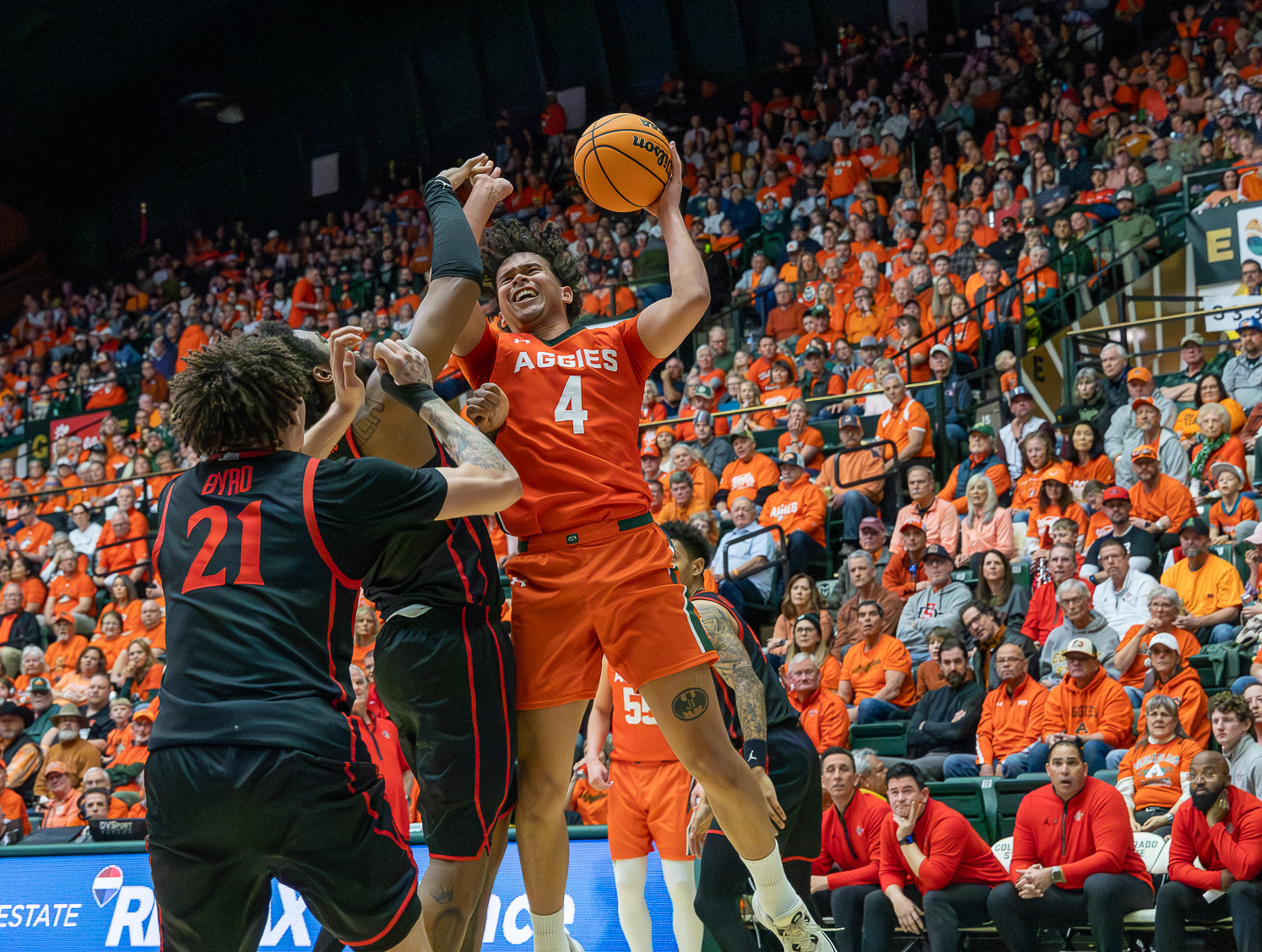 Gallery: CSU men's basketball hits stride against SDSU