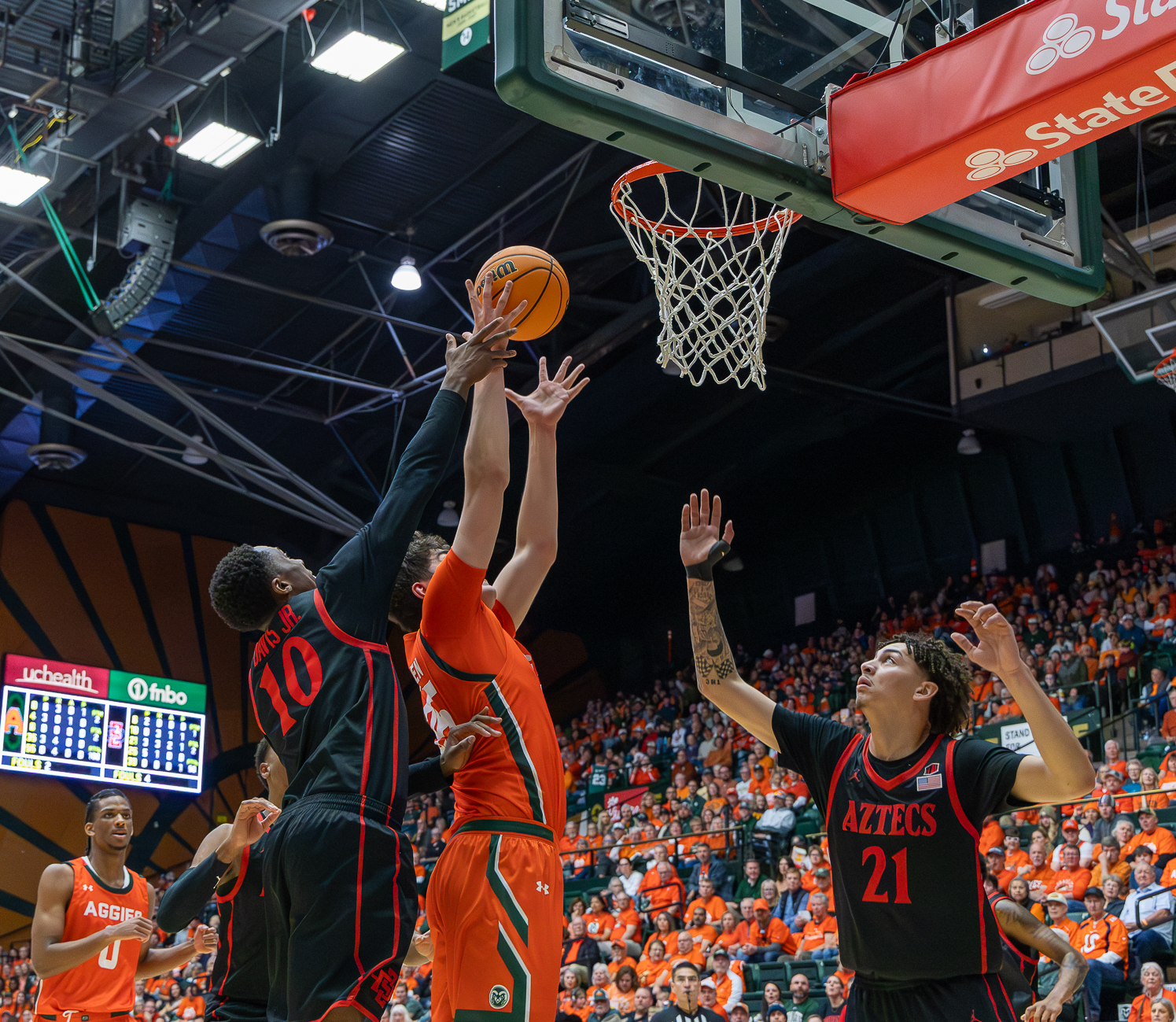 Gallery: CSU men's basketball hits stride against SDSU