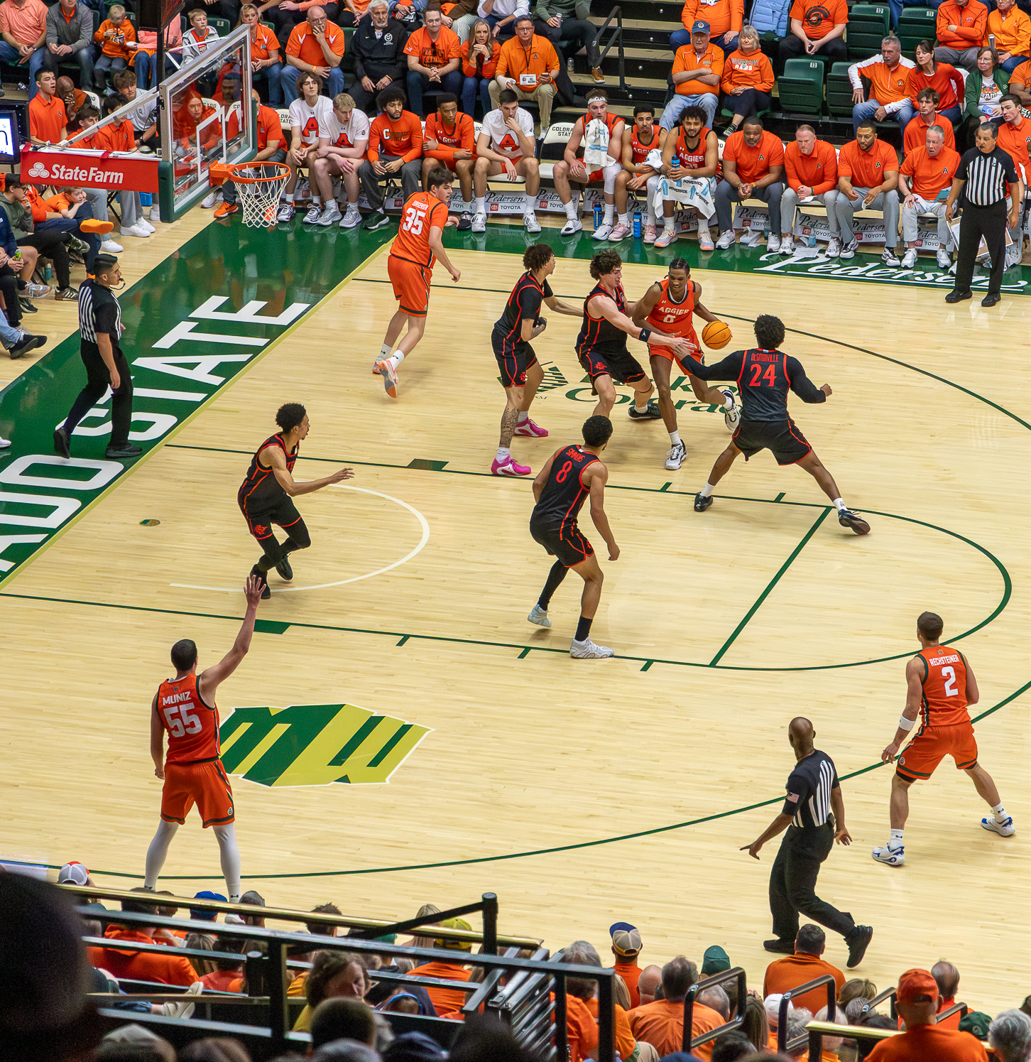 Gallery: CSU men's basketball hits stride against SDSU