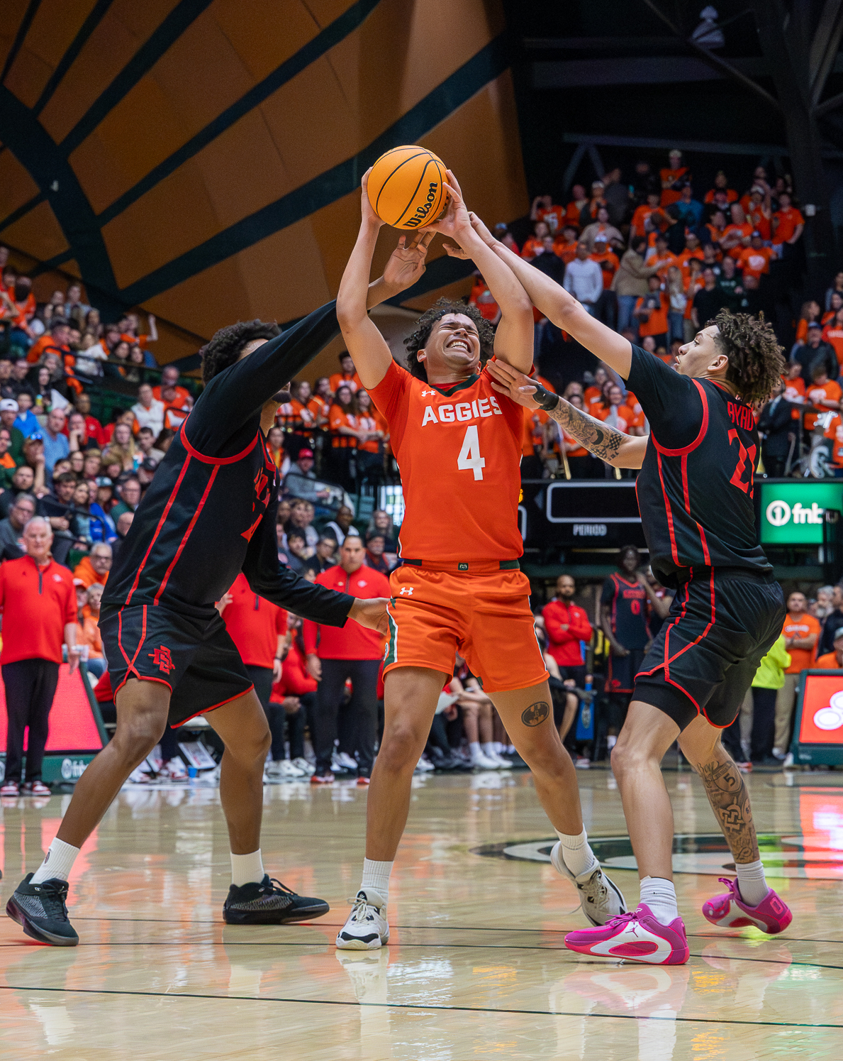 Gallery: CSU men's basketball hits stride against SDSU