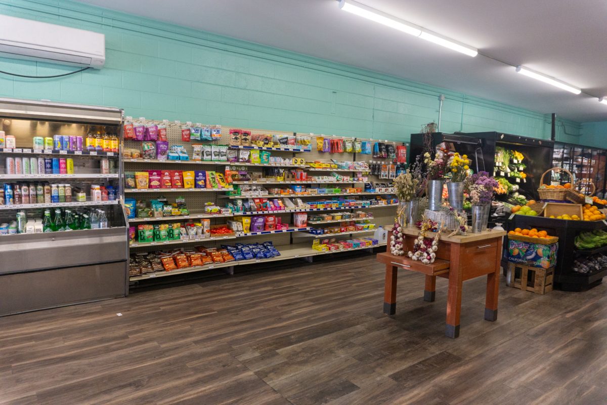 The front of the Fort Collins Food Co-Op is filled with drinks, snack, flowers, and more Feb 22. The shop reclocated from 250 E Mountain Ave to expand the store's offerings and services.