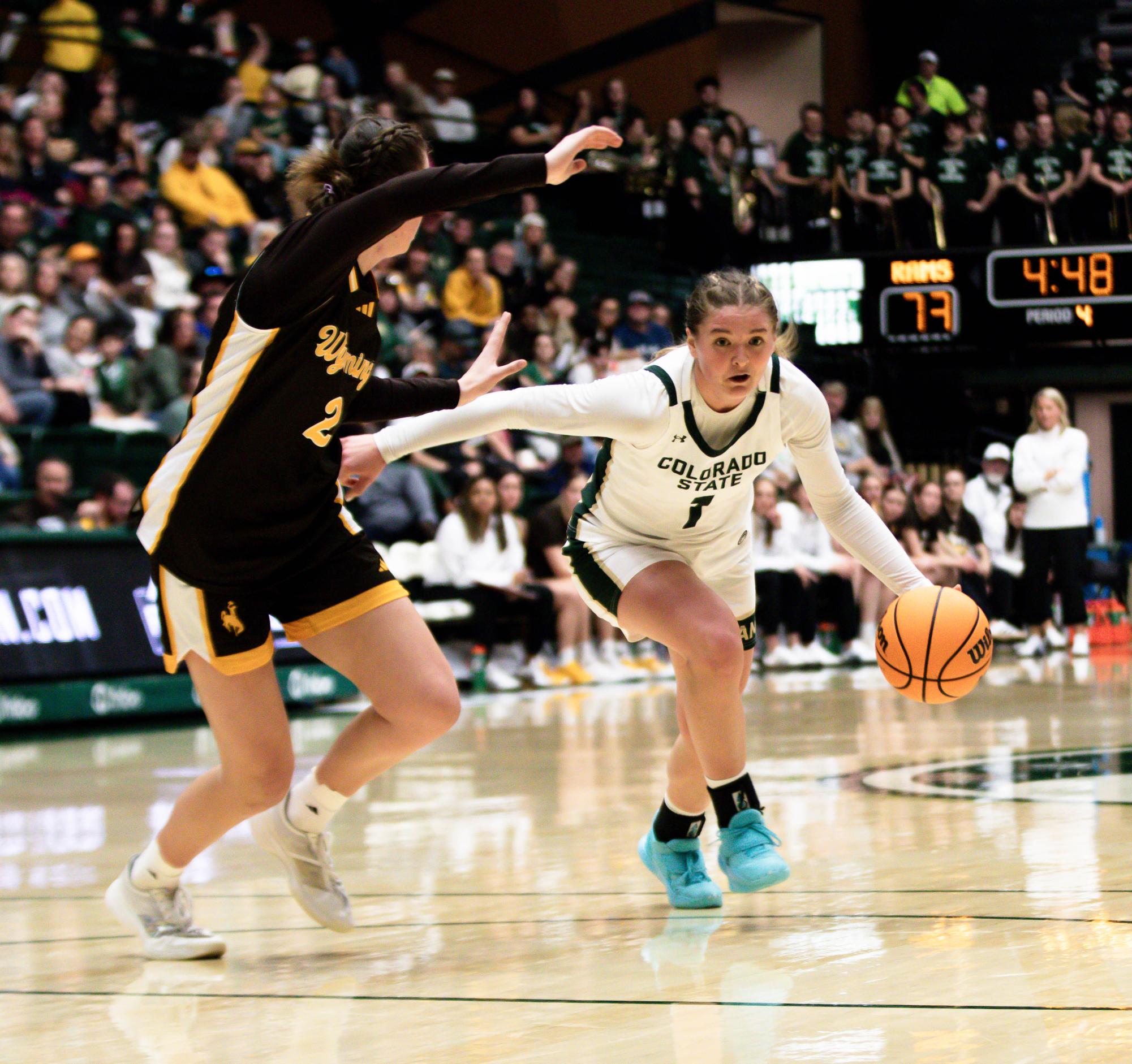 Gallery: CSU men's, women's basketball dominates in Moby Arena