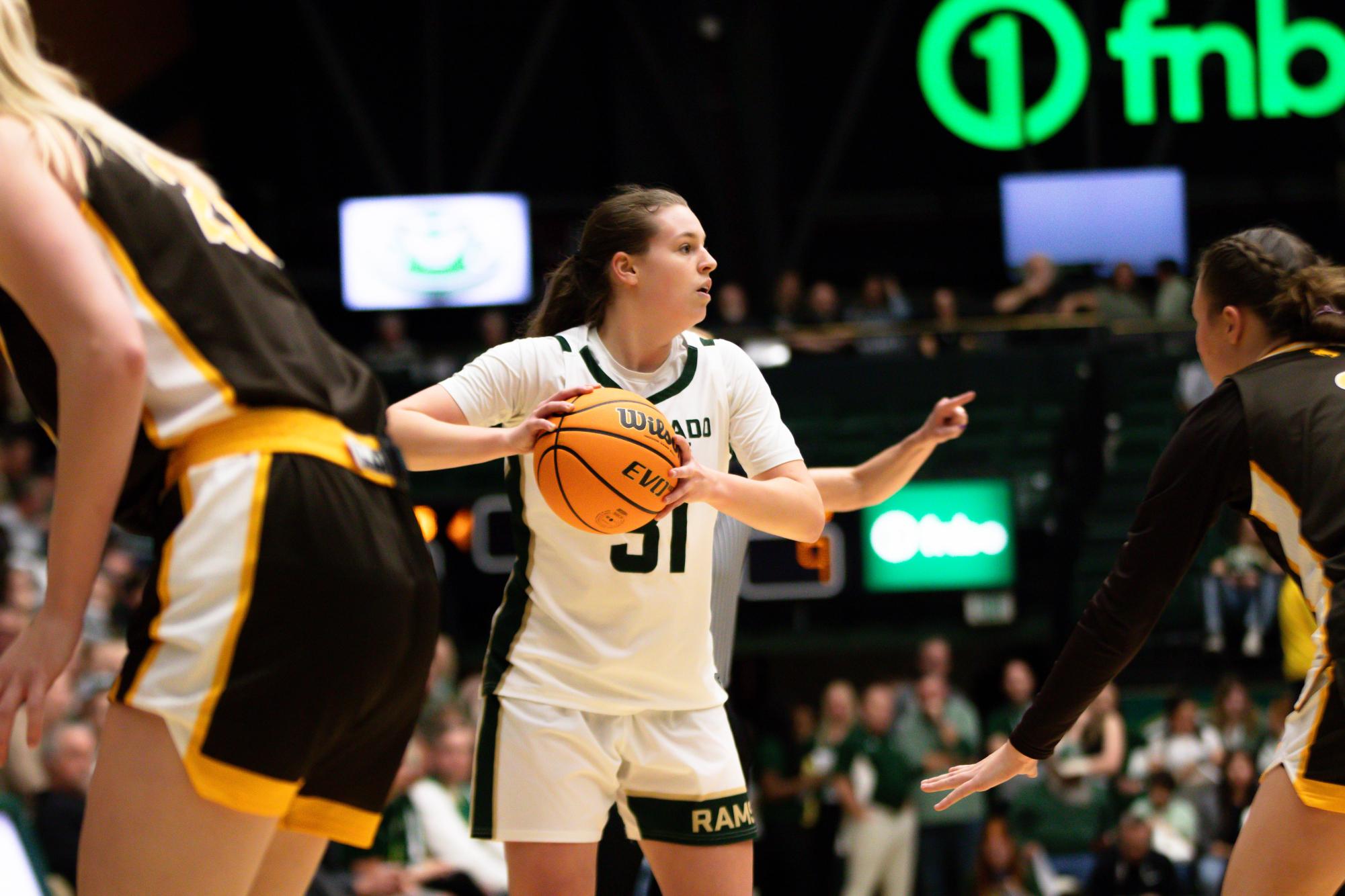 Gallery: CSU men's, women's basketball dominates in Moby Arena