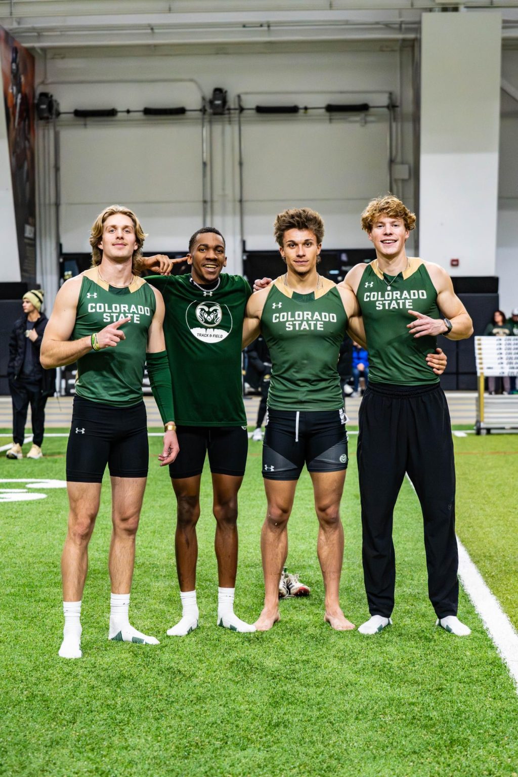 CSU track's 4x400 relay dashes into history books in season opener ...