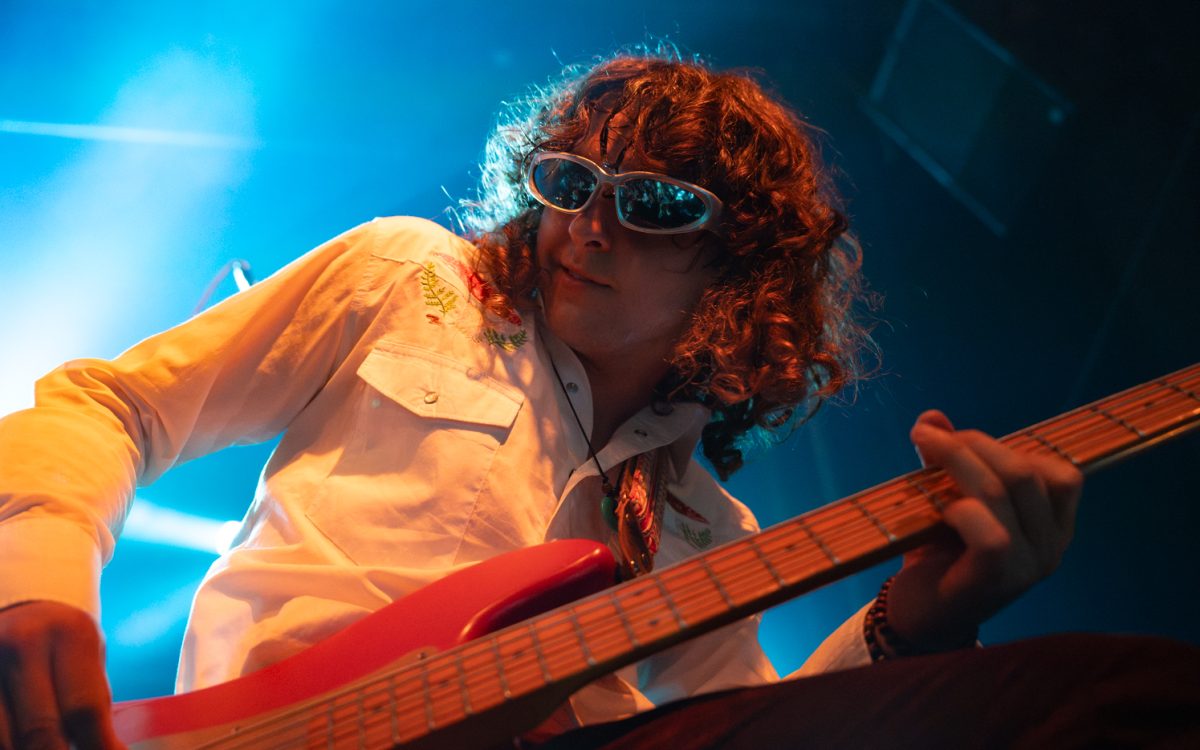 Local classic rock band Velvet Daydream performs at the Aggie Theatre during the 18th annual FoCoMX festival April 25. 