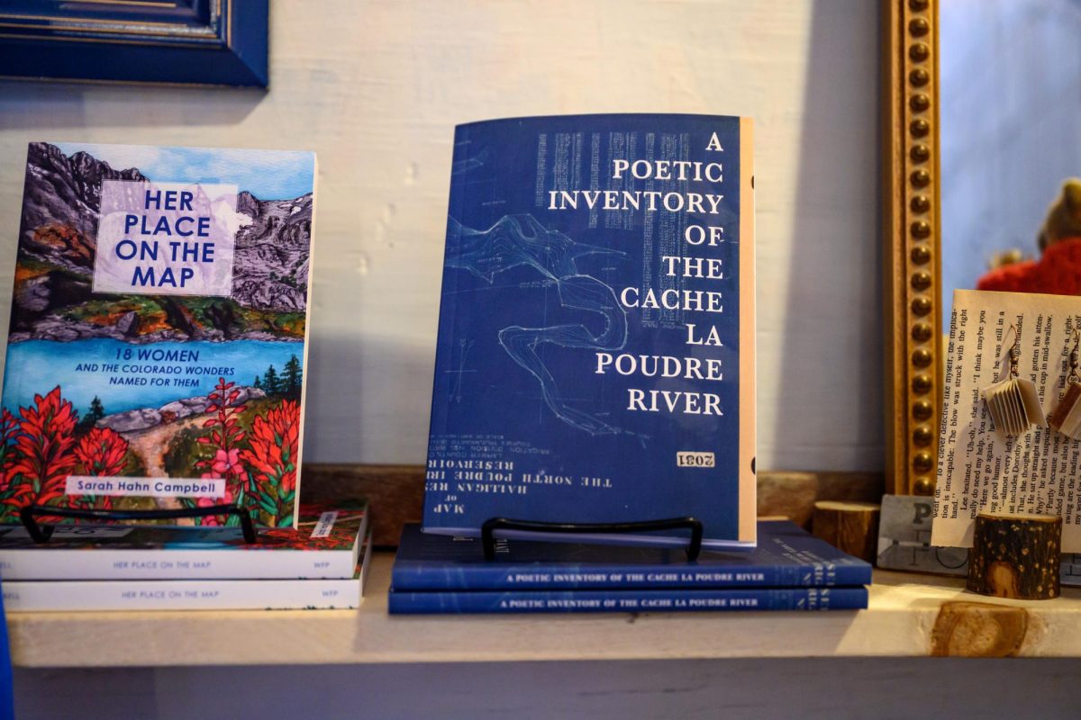 "A Poetic Inventory of the Cache La Poudre River" sits on display in Wolverine Farm Publick House May 3.