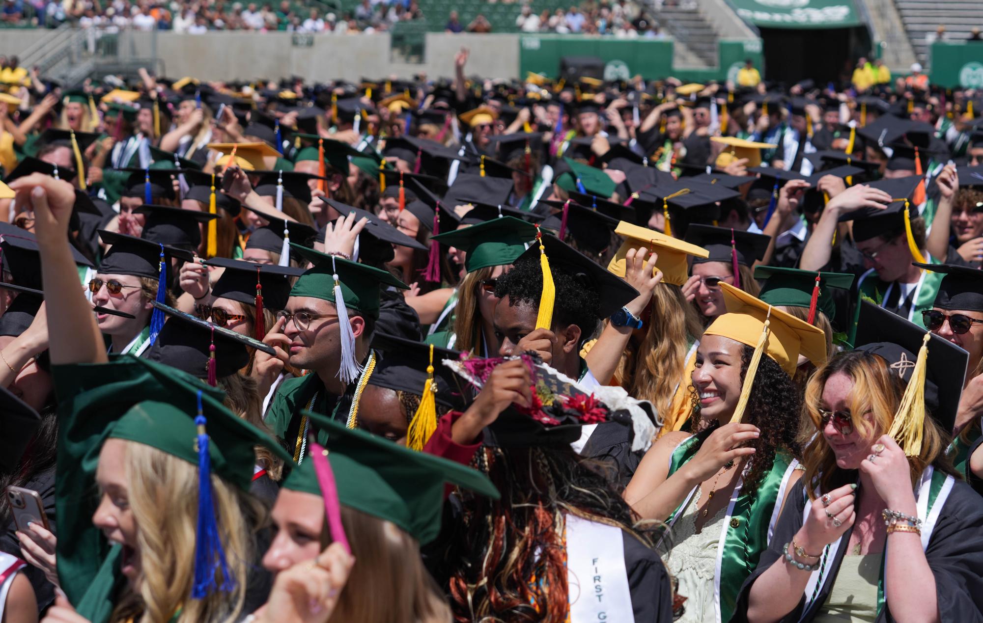 Gallery: CSU holds second year of universitywide commencement, department-specific recognition ceremonies
