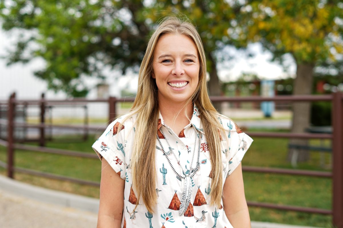 Dr. Maggie Murphy, head coach of Colorado State Univeristy's Horse Judging team, poses for a photo at the CSU Equine Reproduction Laboratory on CSU's Foothills Campus Sept. 23.