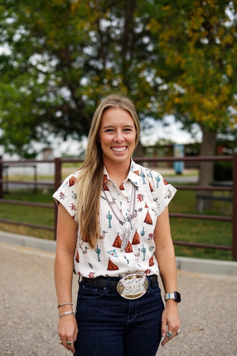 Dr. Maggie Murphy, head coach of Colorado State Univeristy's Horse Judging team, poses for a photo at the CSU Equine Reproduction Laboratory on CSU's Foothills Campus Sept. 23.