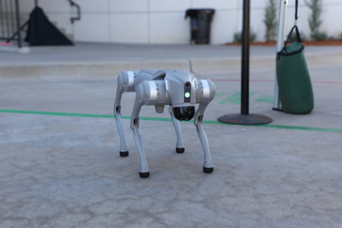 Robots like this can serve more as economic and public health units as methane gas leaks are both expensive, and harmful. There is less of a focus on the environmental aspects. CSU Powerhouse Campus, Sept. 26.