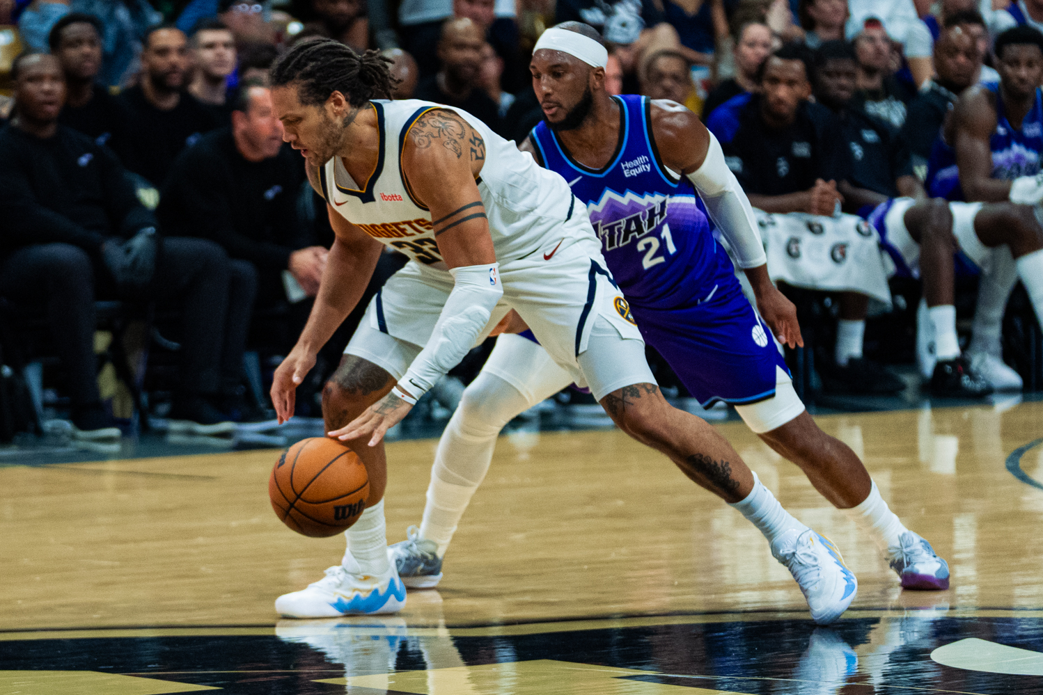 Gallery: Denver Nuggets lose 109-97 to Utah Jazz in preseason scrimmage