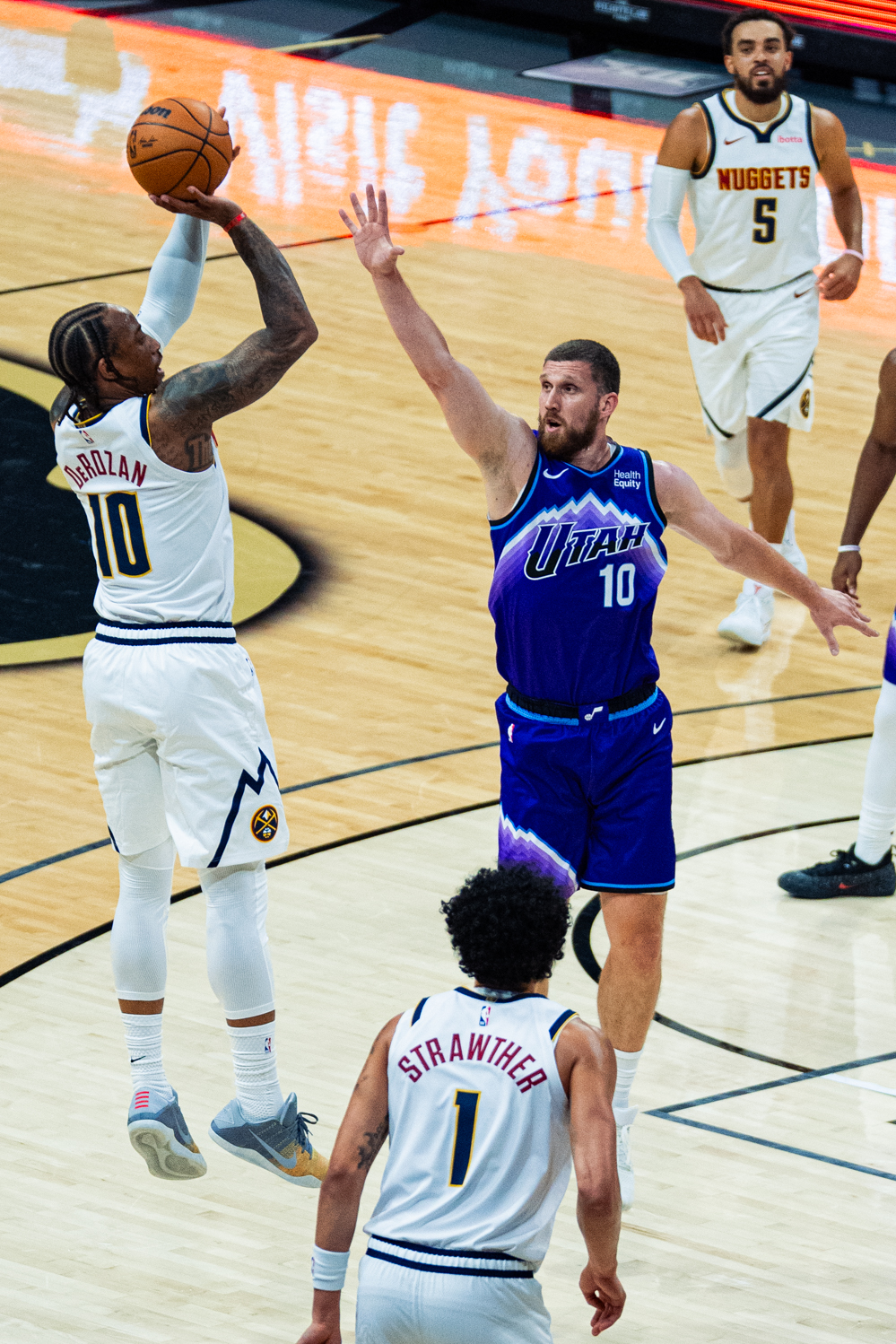 Gallery: Denver Nuggets lose 109-97 to Utah Jazz in preseason scrimmage
