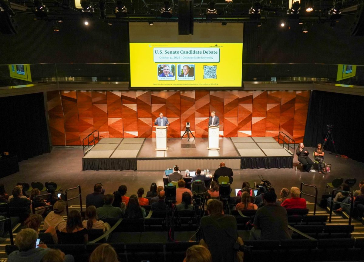 United States Senate candidates John Hickenlooper and Mark Baisley debate U.S. Immigration and Customs Enforcement detention centers Oct. 11.